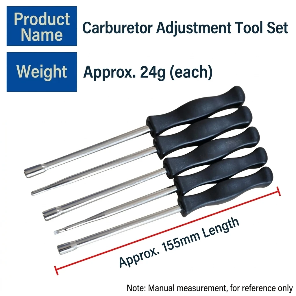 YGTITAN Carburetor Adjustment Tool Kit, 10-Piece Small Engine Screwdriver Set for 2-Cycle Chainsaw String Trimmer Repair Tool