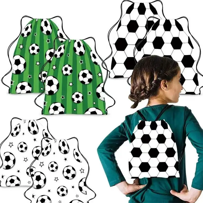 6/24 قطعة كرة القدم حمل حقيبة الرباط حقيبة الكرتون كرة القدم الرياضة المحمولة حقيبة التخزين Kawaii دوك هدسون جيوب حقيبة حقيبة هدايا الحفلات