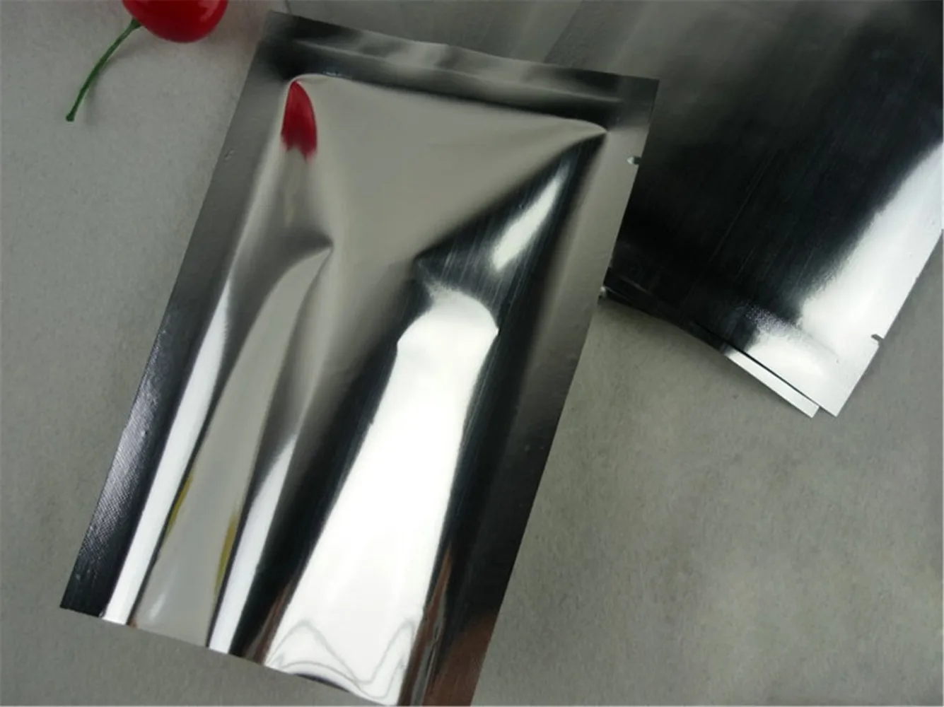 Mylar Foil Sealer Vacuum Bag Silver Aluminum Storage Bag Food Package Suit for Vacuum machine With Different Sizes