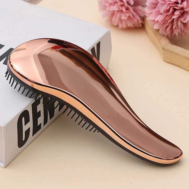 

Handle Comb Anti-static Massage Scalp Massage Comb Soft Anti-static Gentle Beauty Brush Salon Styling Brush