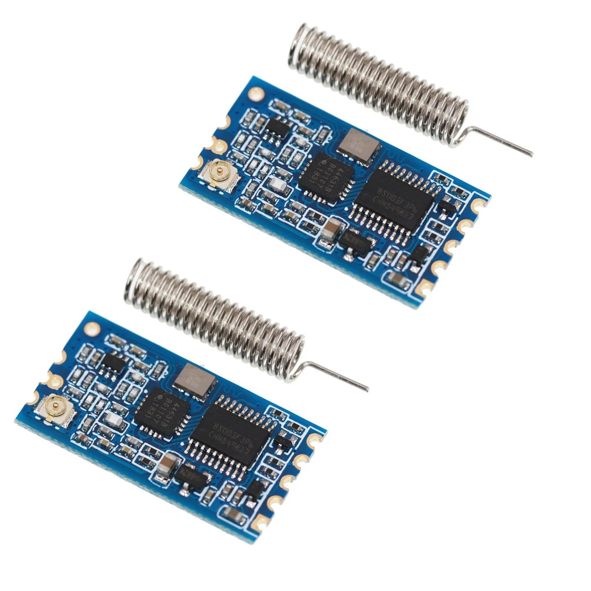 2PCS HC-12 433Mhz SI4463/SI4438 Wireless Serial Port Module 1000M Replace Bluetooth with Antenna