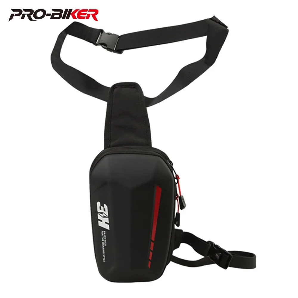 

Waterproof Motorcycle Side Bag Wear-resistant Motorcycle Leg Bag Large Capacity Motorcycle Accessories Black Red Biker Leg Bag