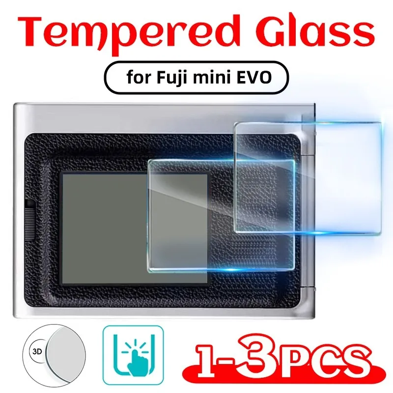 3-1 шт. Защитная пленка из закаленного стекла для Fuji Mini EVO HD с защитой от царапин и полным покрытием для камеры Fuji Mini EVO