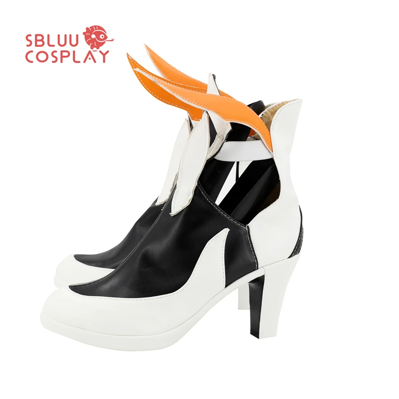 

SBluuCosplay Game Honkai Impact 3 Herrscher of Flamescion Cosplay Shoes Halloween Party Custom Made Boots
