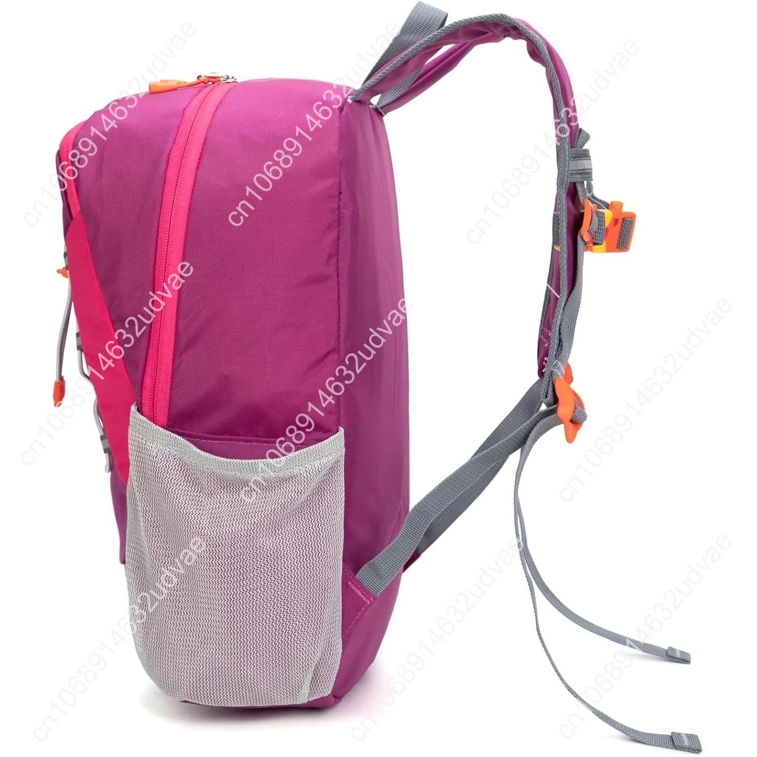 Little Kids Hiking Backpack for Boys or Girls, Small Daypack for Camping or Travel (Purple, Small)