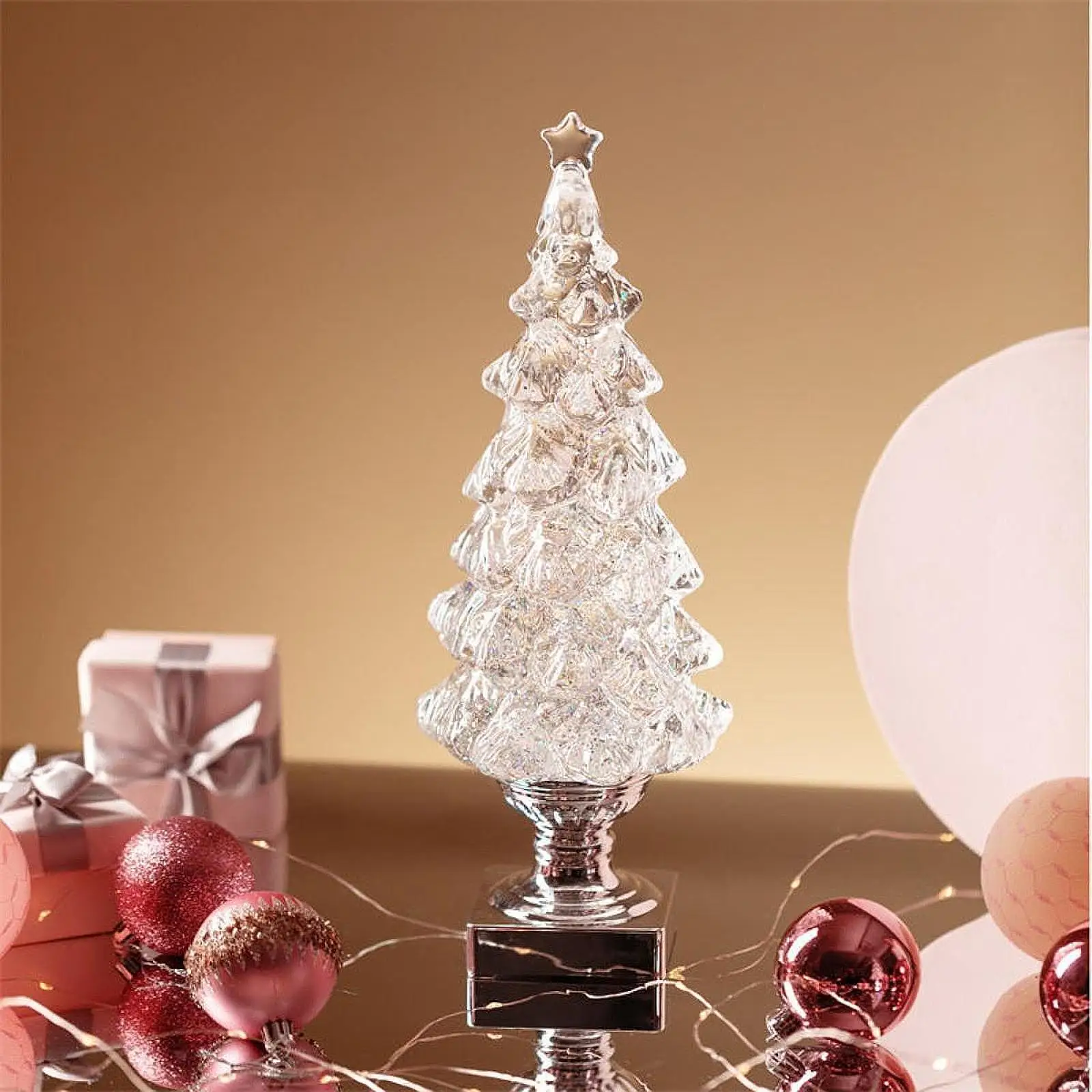 

Luminous Mini Christmas Tree Tabletop Christmas Tree for Office Indoor Decor