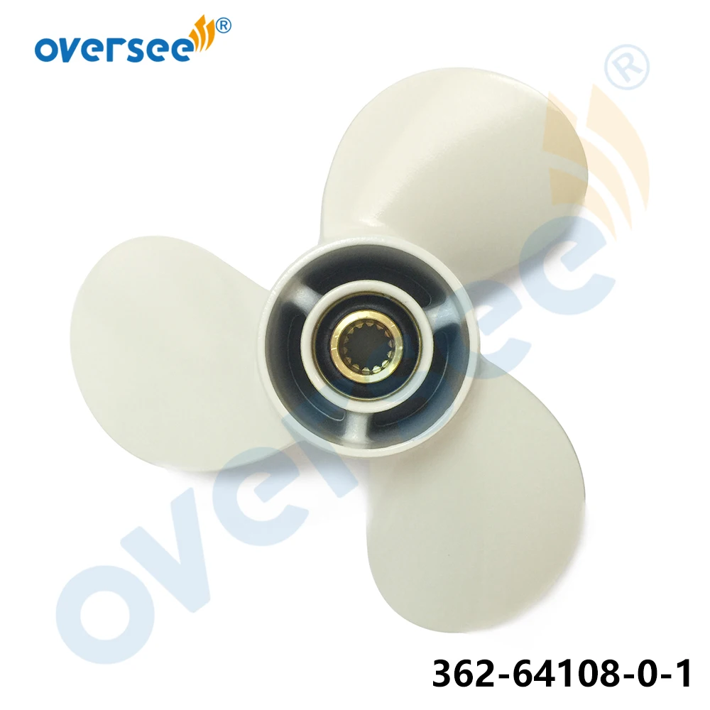 

Алюминиевый пропеллер OVERSEE 362-64108-0-1 3X9,2X9,8 правый белый 9,9, 15, 18 л.с. для подвесного двигателя TOHATSU