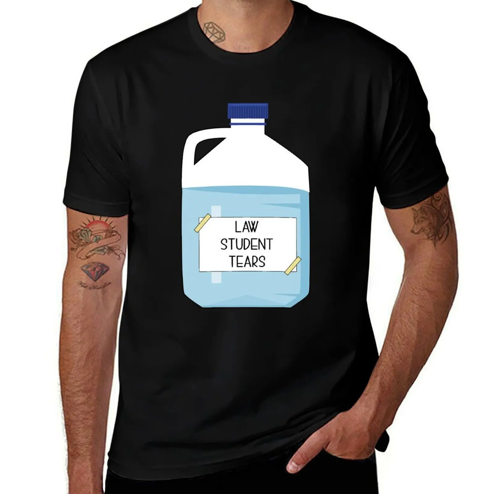 

Funny Law Student Gift Idea: Law Student Trears T-Shirt t shirts for man slim fit men t shirt cotton 100% T-Shirt