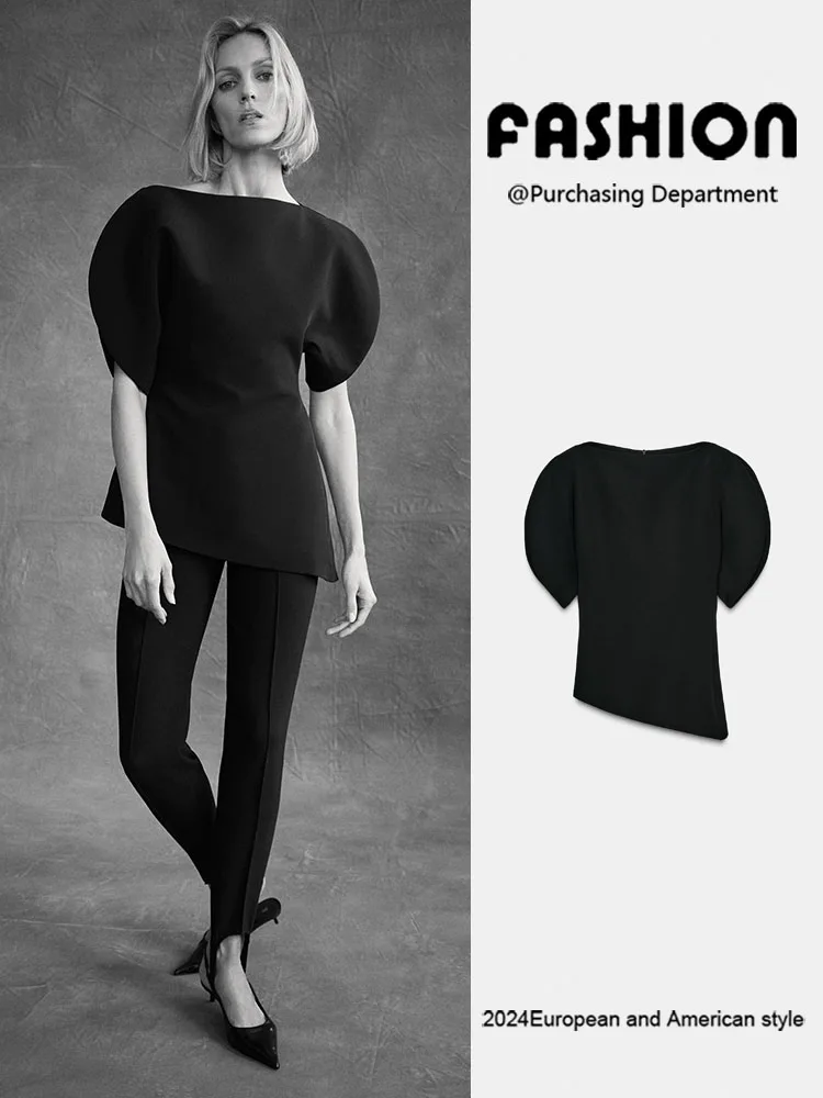 Faionable round Ne Bubble ort Sve Top da donna Comodo All-Match Sle Nuovo arrivo Inverno 2025 Maglieria