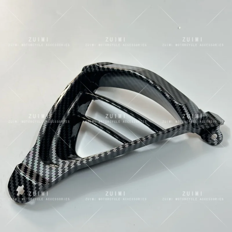 Fit For Triumph Daytona 675/R 2009-2010-2011-2012 motorcycle Carbon Fiber Paint 28Upper Center Nose Air Intake Ram Fairing