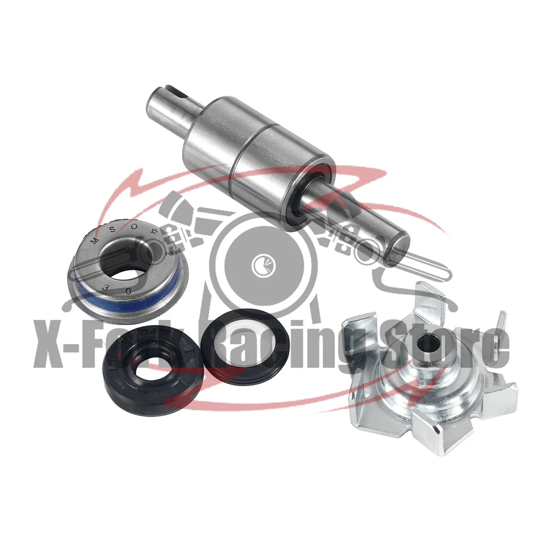 Water Pump Repair Set For HONDA VF700C Magna 1985-1987 VF750C Magna V45 1988 VF1100C Magna 1983-1986 VF1100S Sabre 1984-1985 - view 3