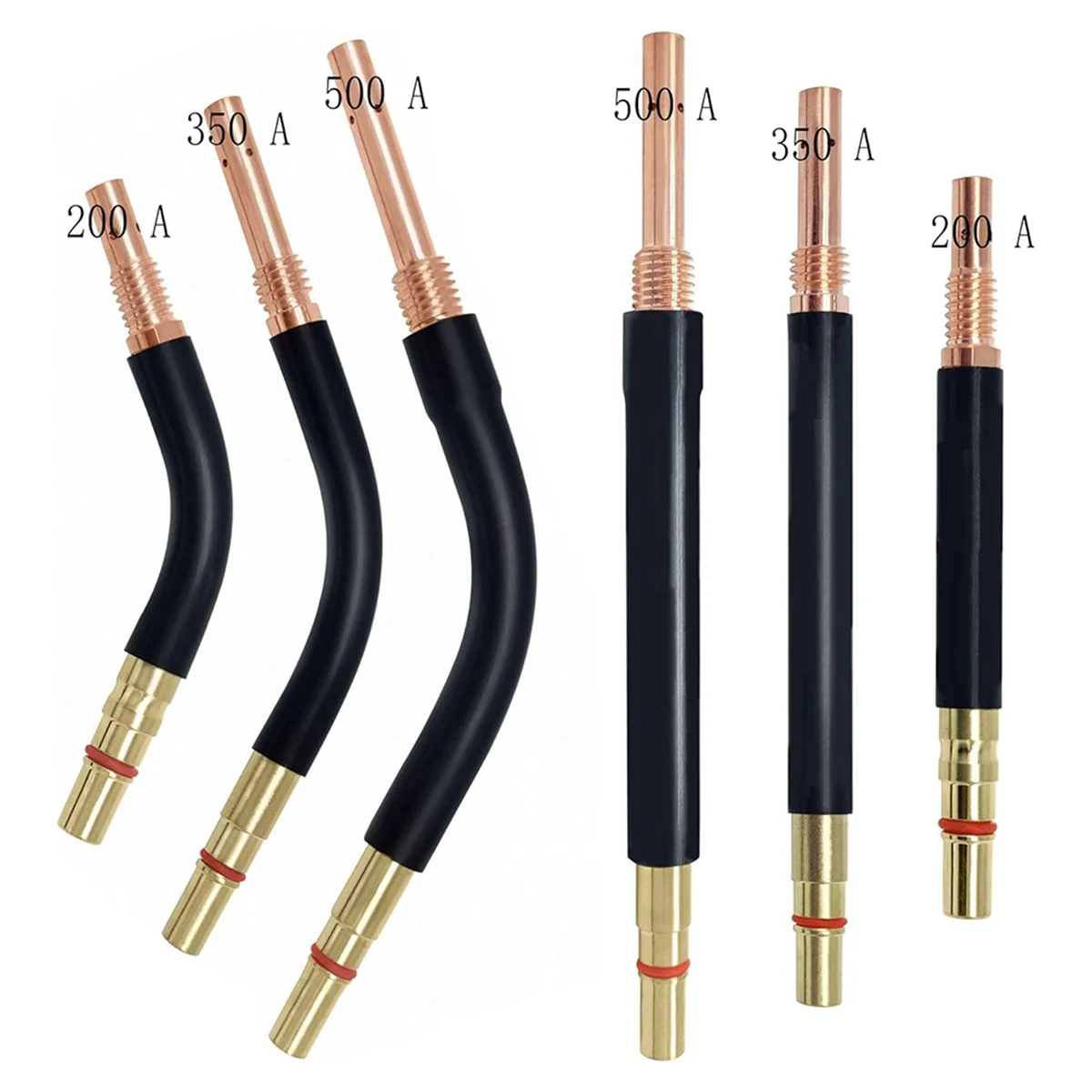 ESTR Schweißpistole, gerades Rohr, gerades Stab, gerades Rohr für Schweißpistolen, Schweißzubehör, 350 A