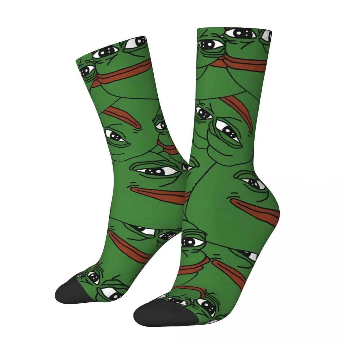 Pepe The Frog Pattern Men Women Socks Outdoor Novelty Spring Summer Autumn Winter Stockings Gift