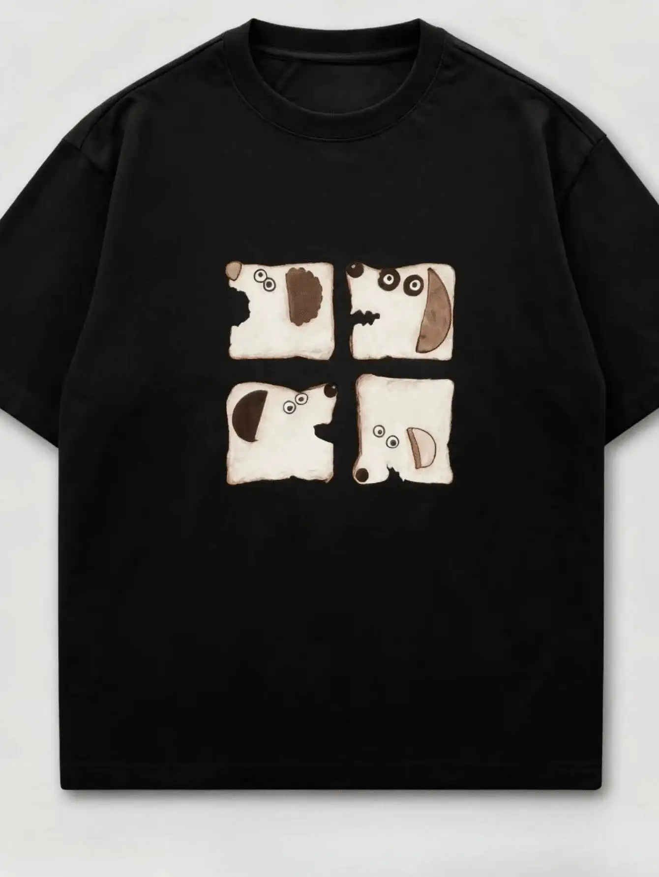 Creative Dog English Text Pattern For And Women Summer Men T-Shirts Girls Boys Fashion Clothing T-Shirt Women's and Men's Unique Prints, Comfortable, Soft, Holiday Gift, Personalized , Traveling or Home
