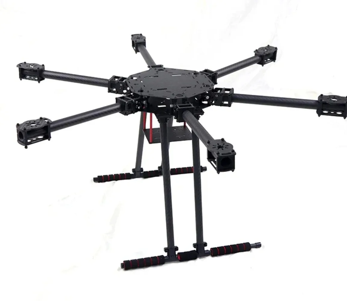 ZD700  700mm Ordinary and Upgrade Six-Axis Carbon Fiber Umbrella Folding  Hexacopter Frame Kit with Landing Gear