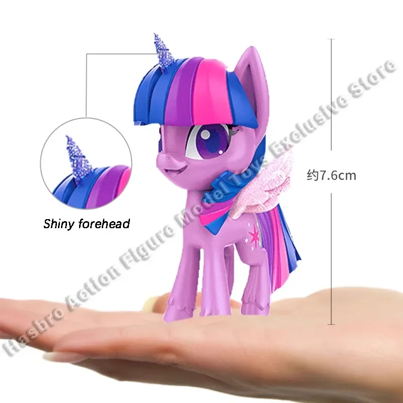 In Stock Hasbro My Little Pony Twilight Sparkle Action Figures Toy Set Children's Toy Gift Collectible