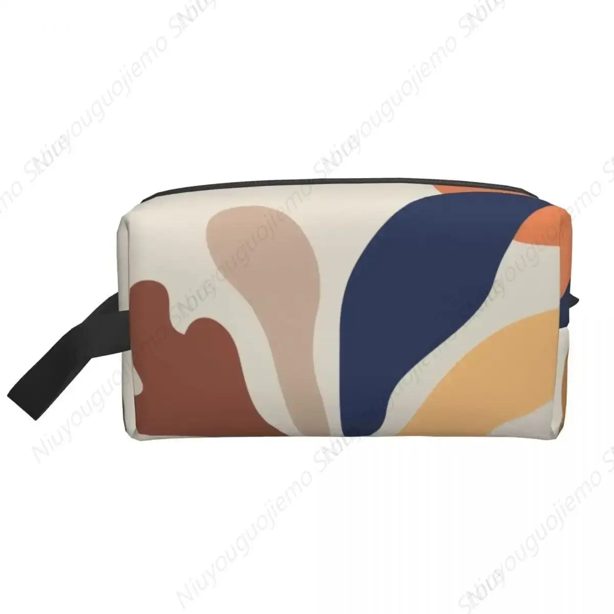 Custom Henri Matisse Toiletry Bag Women Acanthus Abstract Pattern Makeup Cosmetic Organizer Ladies Beauty Storage Dopp Kit Box