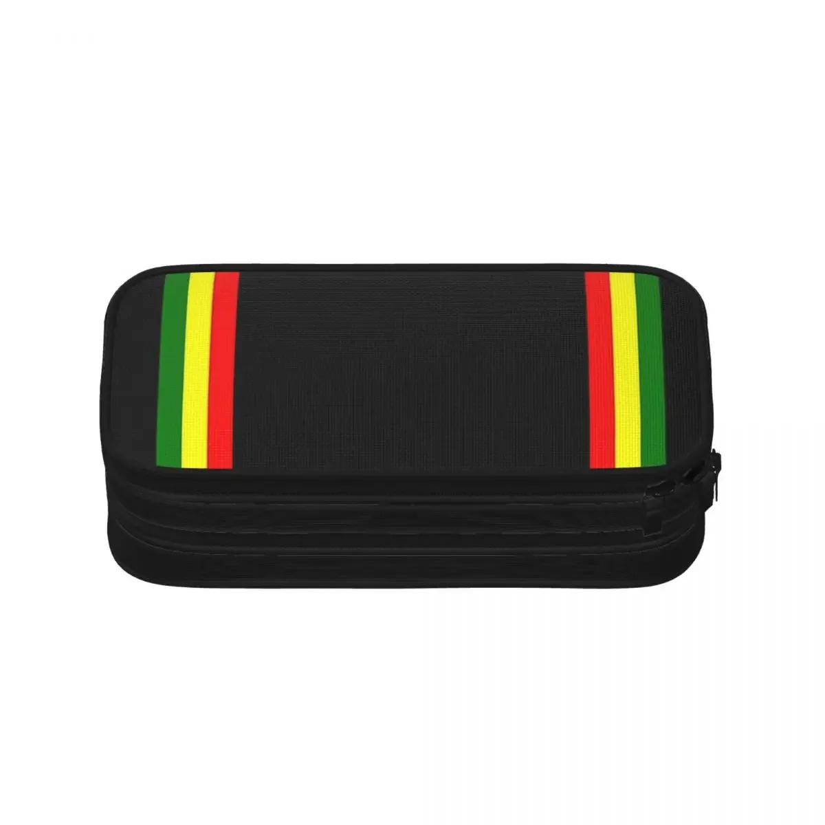 Rasta Stripe Rasta Color Pattern Pencil Cases Large Capacity Pen Bags Pen Box Pencil Pouch For Boys Girls Stationery School