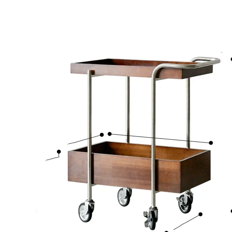 Оles de cuisine جزيرة المطبخ وعربات البقالة في الهواء الطلق الحلوى المتداول غرفة المعيشة تخدم Wagen Mit Rollen أثاث المنزل #6