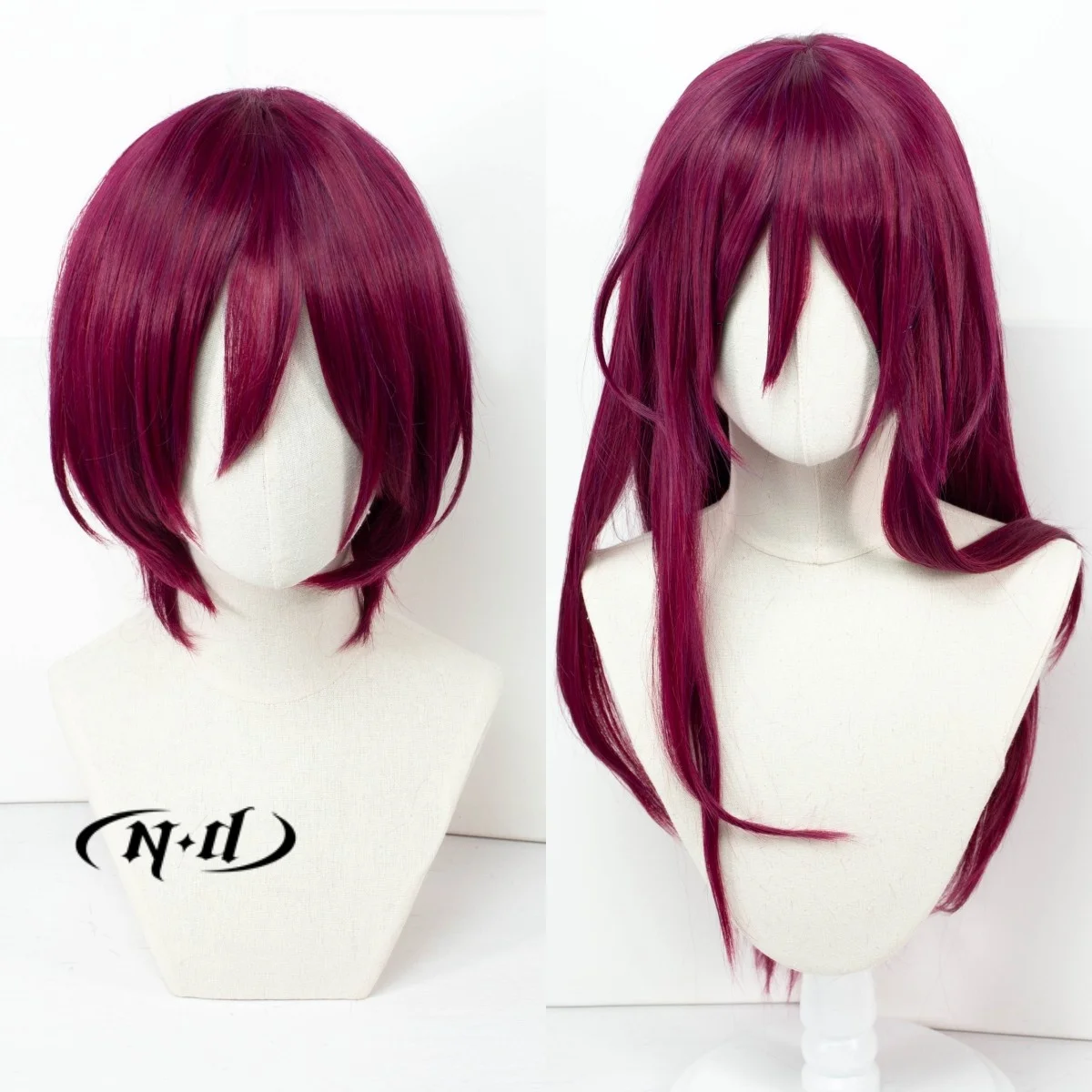 ND Ibara Saegusa Cosplay Wigs Hairpiece The Ensemble Stars Cosplay Hair Wigs for Comic Con Coser Costume Party Heat Resistant