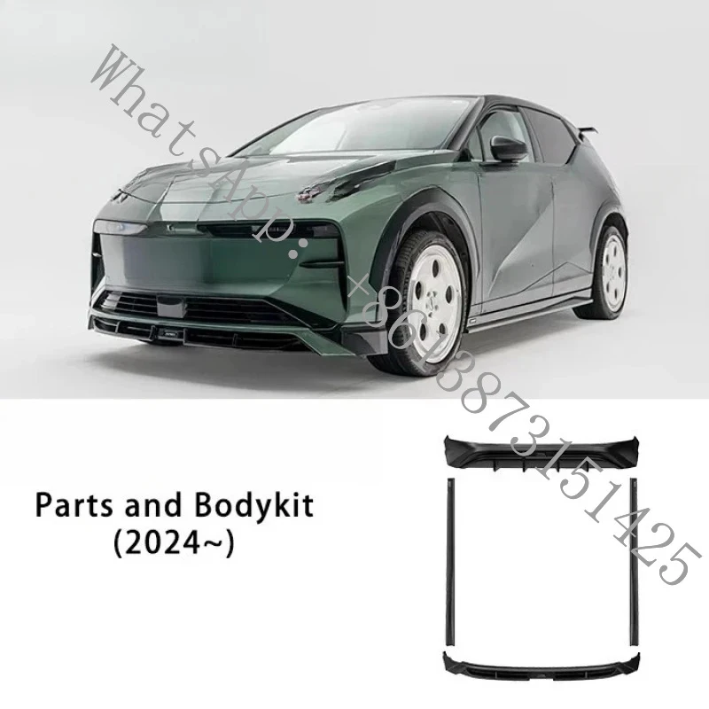 

High-quality body kit X 2024: modified front and rear bumper lip extensions car exterior