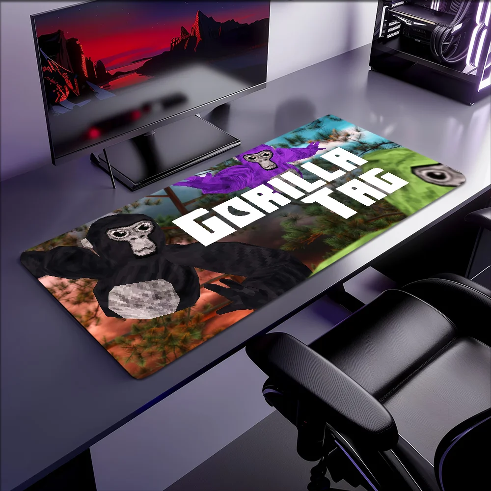 Mouse Social Pad MousePad Non-slip Lockedge Office Student Game Leisure Gaming Thickened G-Gorilla Large Writing Pad Tag Cushion