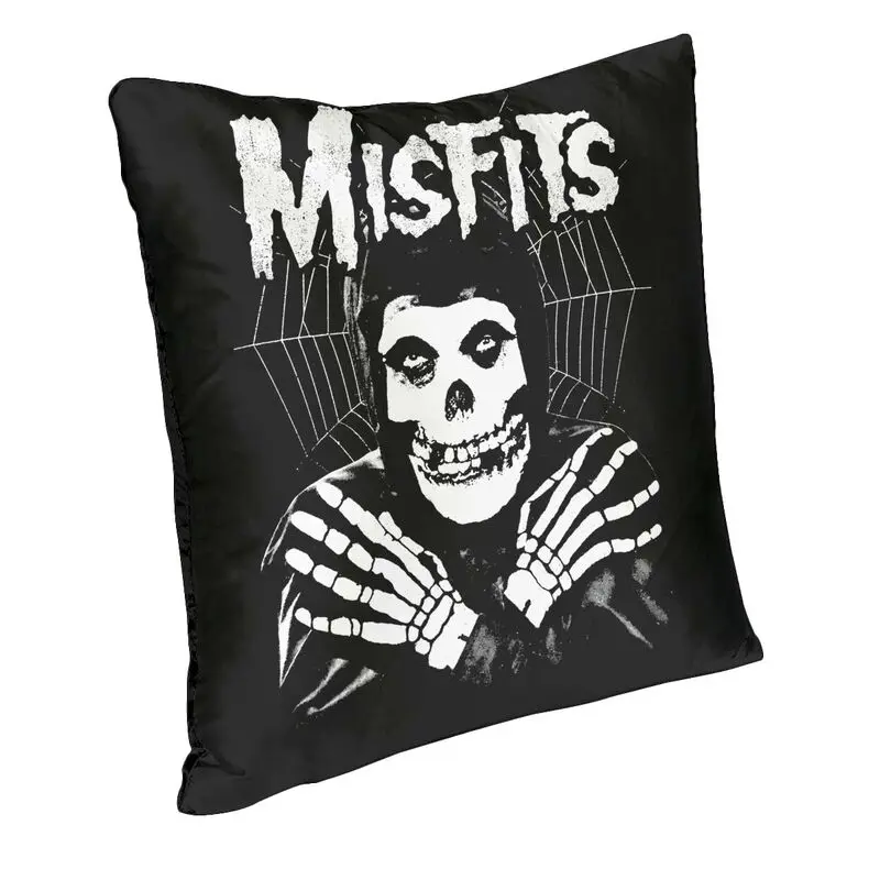 Horror Punk Rock Band Misfits Pillow Case Decorative Nordic Cushion Cover Square Pillowcase