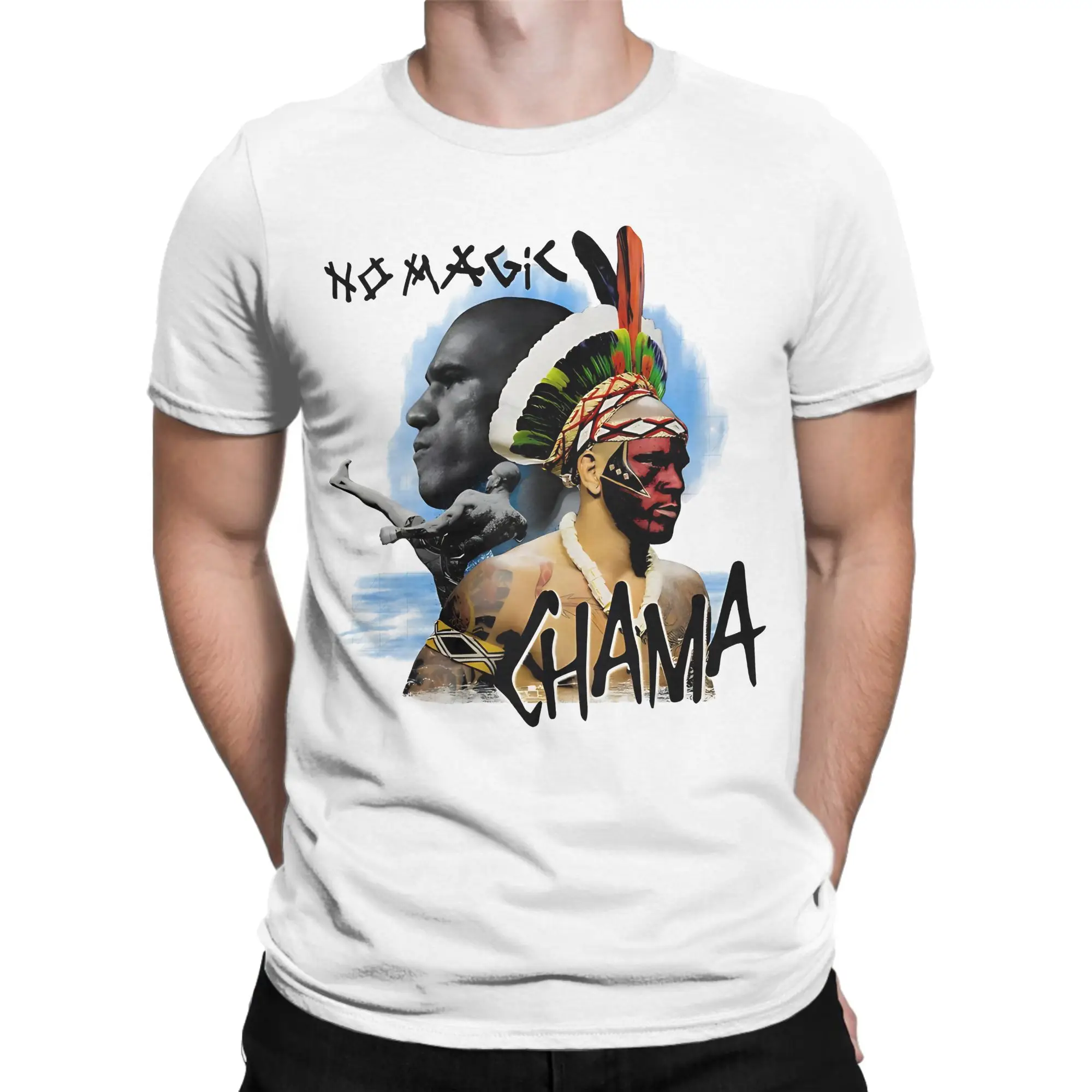 Alex Pereira   100% Cotton T-Shirt For Men's Summer  Vintage T-Shirts Crew Neck Hip Hop Tee Shirt Oversized Wholesale Clothes