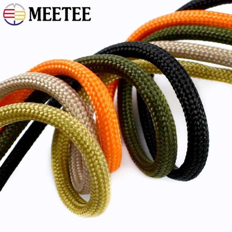 

30/50M 4mm Outdoor Tent Rope 9 Core Strand Cord Camping Coth Lashing Cords Sewing Climbing Ropes Bag Cord DIY Handmade Material