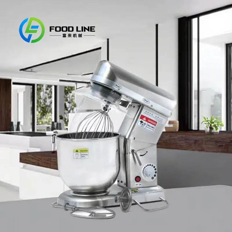 

Коммерческий миксер на подставке 7 л/10 л большой емкости для замешивания теста/перемешивания/пенопласта для молока и ресторана, хлебобулочных изделий, лезвия из нержавеющей стали 304