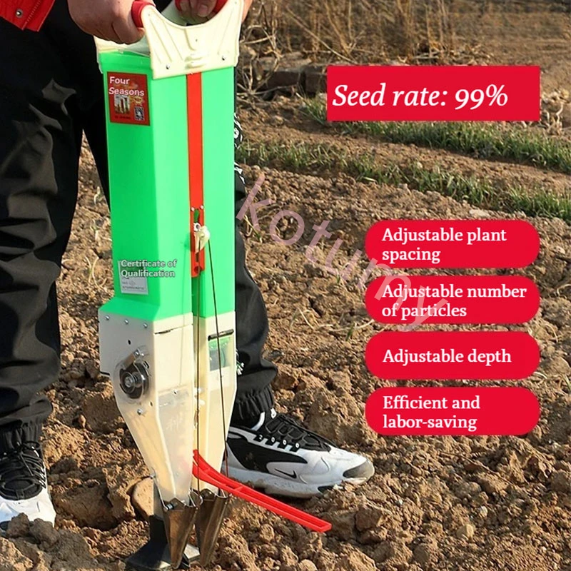 Seeder Sower Planter Corn Peanuts Soybeans Vegetables On-demand Divine Device Garden Agricultural Farming Hand Tools