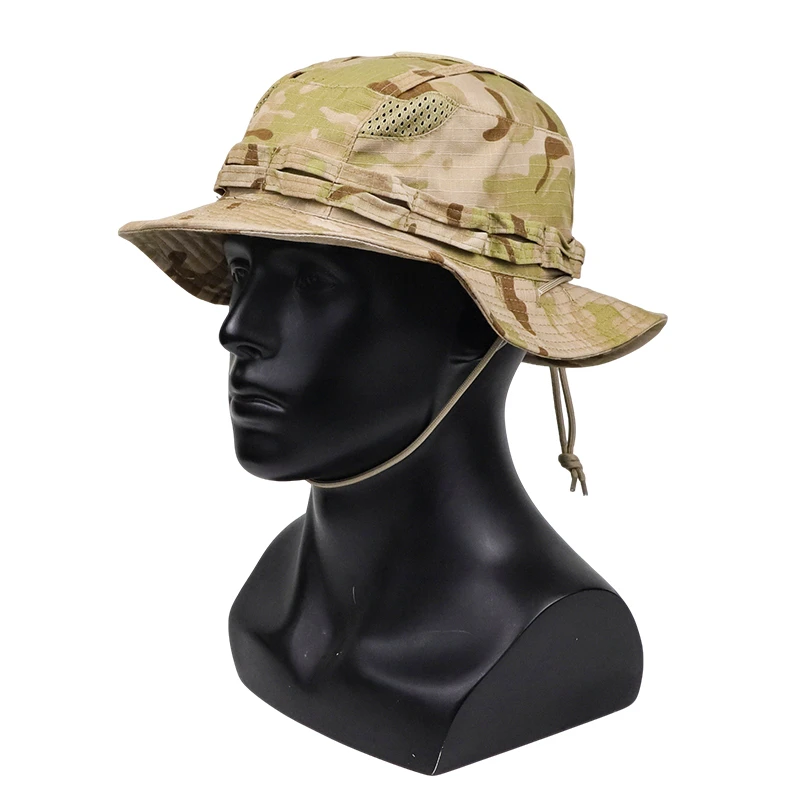 2026 Neue Tarnmütze für Taktik-Enthusiasten mit quadratischer Tasche, Outdoor-Bucket-Hut, Benny-Hut, Multicam, Angeln, Wandern, Outdoor-Sonnenhut – Detail 13