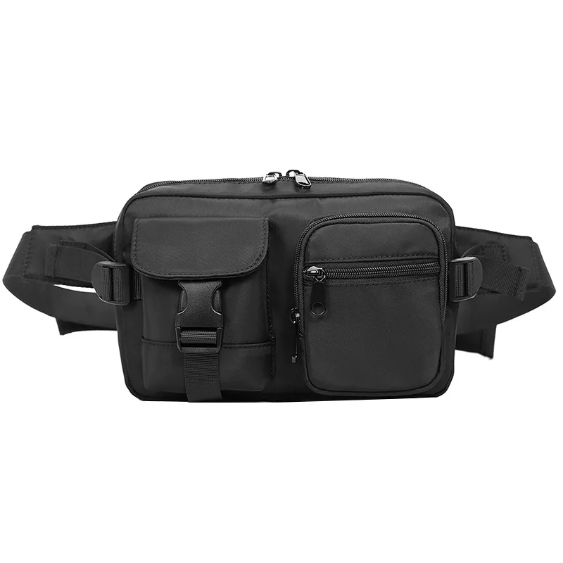 

Men's Street Trend Sports Chest Bag - Youth Cycling Crossbody Waist Bag, Versatile Casual Work Wear Single Shoulder Pack