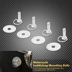 Motorcycle Fastener Hard Saddlebag Mounting Pin Stud Bolt For Harley Softail Fat Boy Touring Street Glide Road Glide Road King