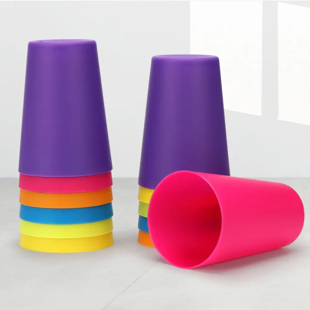 

Color Learning Stacking Cup Game Intellectual Enlightenment Color Cognition Board Game Quick Stack Logic Training Montessori