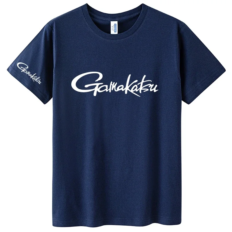 Love Fishing Gamakatsu T-Shirt Love Fish Outdoors Herren Neue Marke 100% Baumwolle Hochwertiger Druck Sommer Kurzarm T-Shirt – Detail 9
