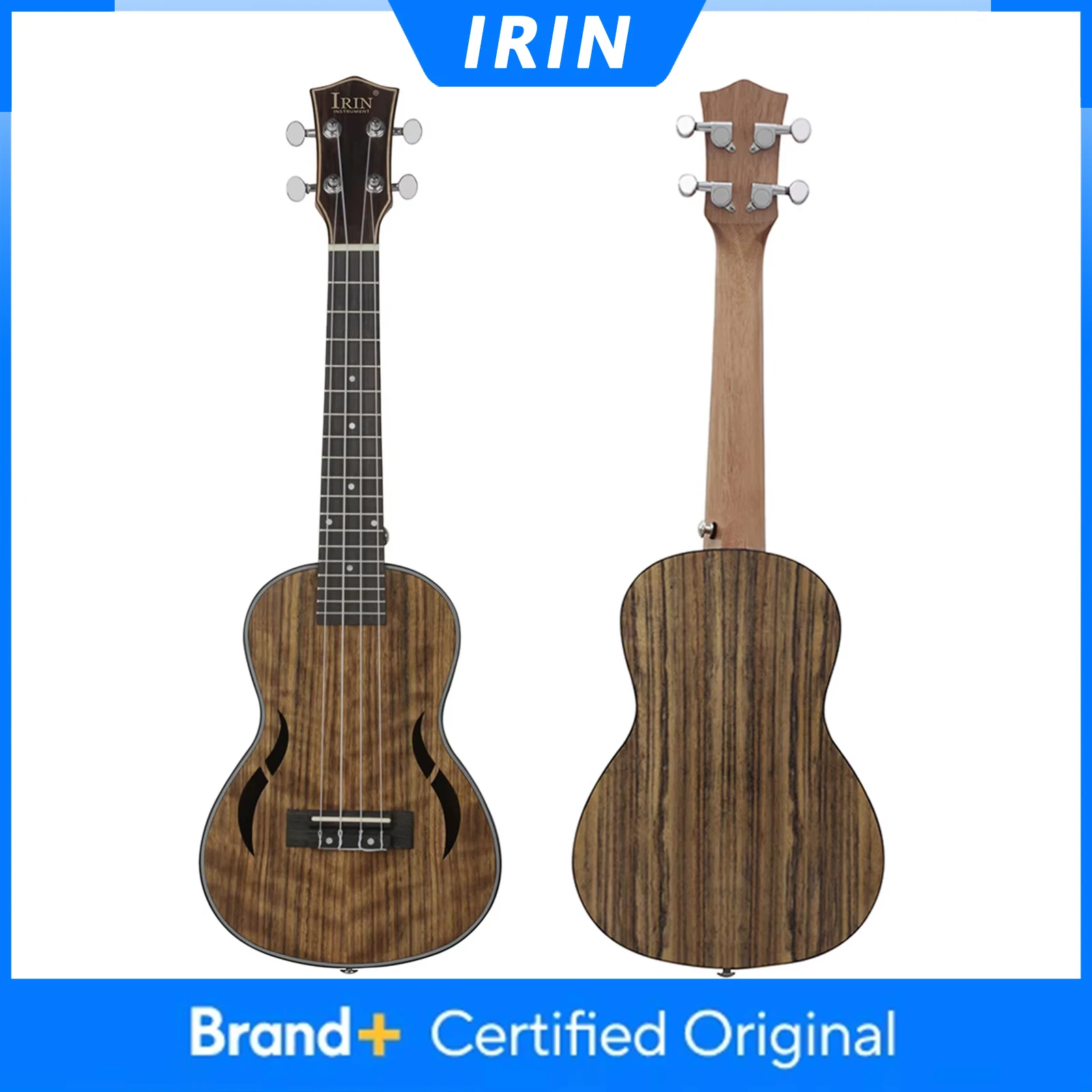 

Гавайская гитара-укулеле IRIN 26 дюймов, 4 струны, из орехового дерева, струнный музыкальный инструмент, подарок для начинающих и детей