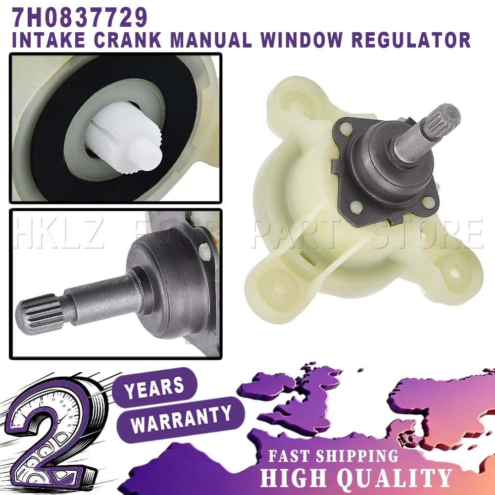 New car accessories OEM 7H0837729 For VW Multivan Transporter T5 T6 Front Left Manual Window Regulator Lifter Gear Driver Unit
