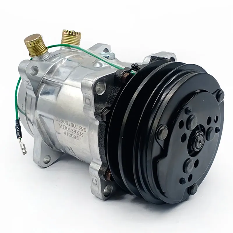 auto ac compressor for Sanden 5H14 508 8390 SD5H14 SD508 Universal with 2pk pulley 12V/24V