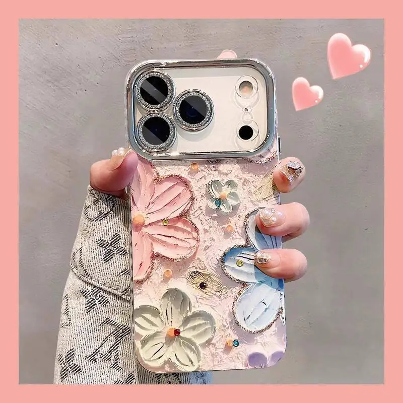 

High Quality Phone Case For iPhone 17 15 14 13 12 11 16 Pro Max Luxury Crystal Diamond Cover For iPhone 16 15 14 17 Pro max Air