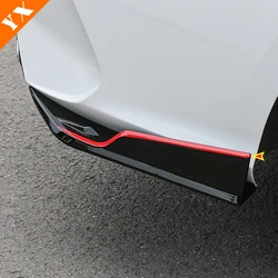 Car Fender Cover Auto Rear Bumper Anti Hit Protector Cover Trim For MG GT  2022-2024 Carbon Black Look Garnish Accessories