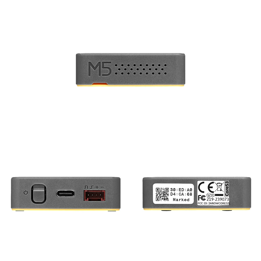 M5Stack CoreS3-Lite ESP32-S3 IoT Controller w/ Touch Screen, Camera, Mic, IMU, Wi-Fi, for Smart Home/Robot