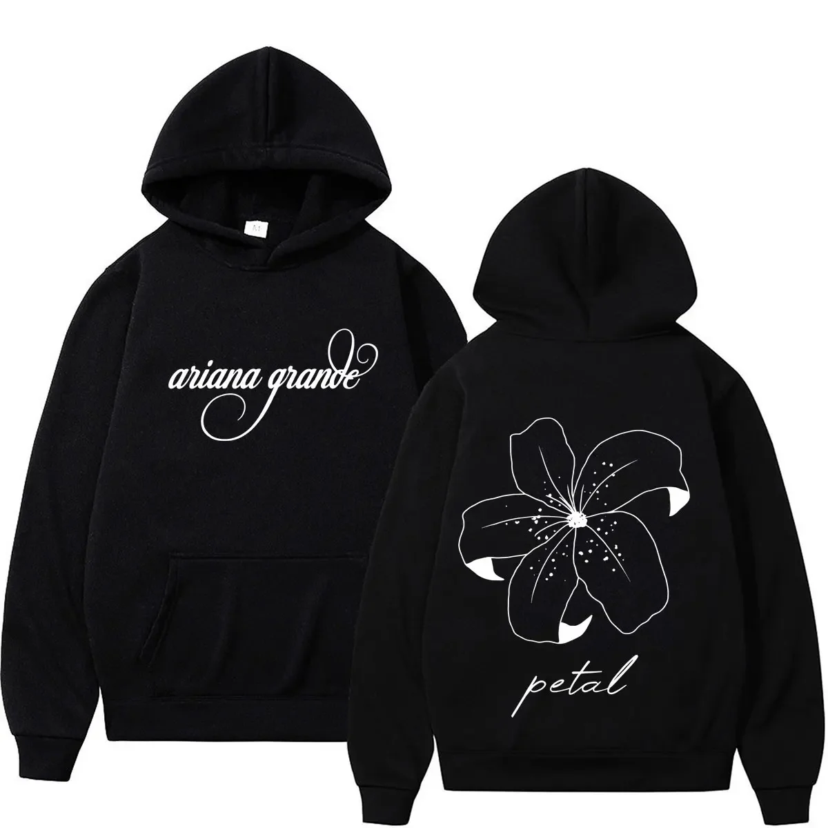 Ariana Grande Album Petal 2026 Print Print Hoodie Men Women Fashion Sweatshirt Long Sleeves Casual Aesthetic Trend Pullover Tops