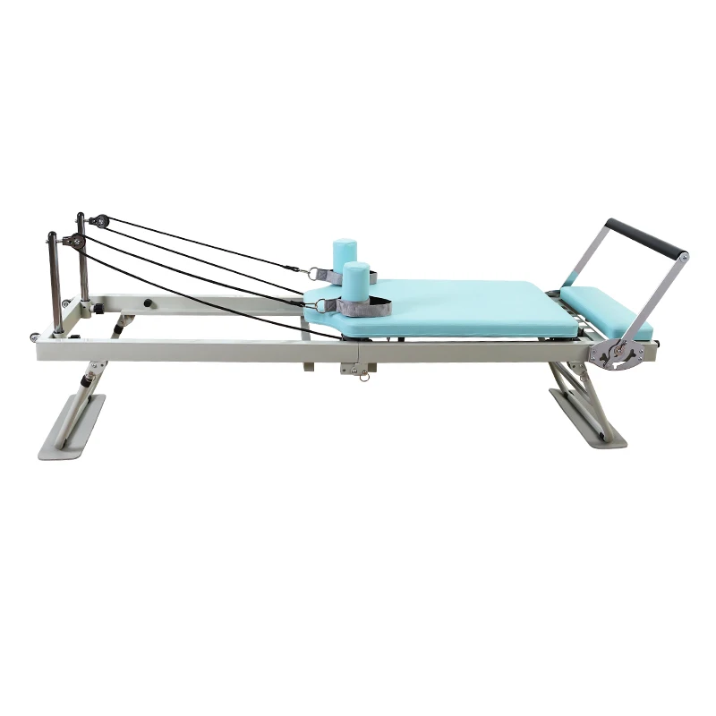 

Durable Iron & ABS Pilates Reformer Foldable Design Eco-Friendly Portable for Home Gym Studio Use-Universal Fitness Equipment