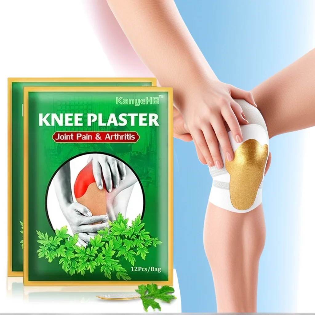 ​ ​ Plaster na kolano z piołunem - ziołowy plaster na artretyzm i bóle stawów, łagodzący stres i poprawiający sen ​ ​