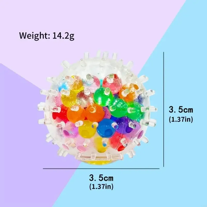 컬러 비즈와 5Pcs 재미 있은 짜기 공 스트레스 릴리프 짜기 장난감 스트레스 릴리프 감각 장난감 아이 성인 남성 여성 15UB