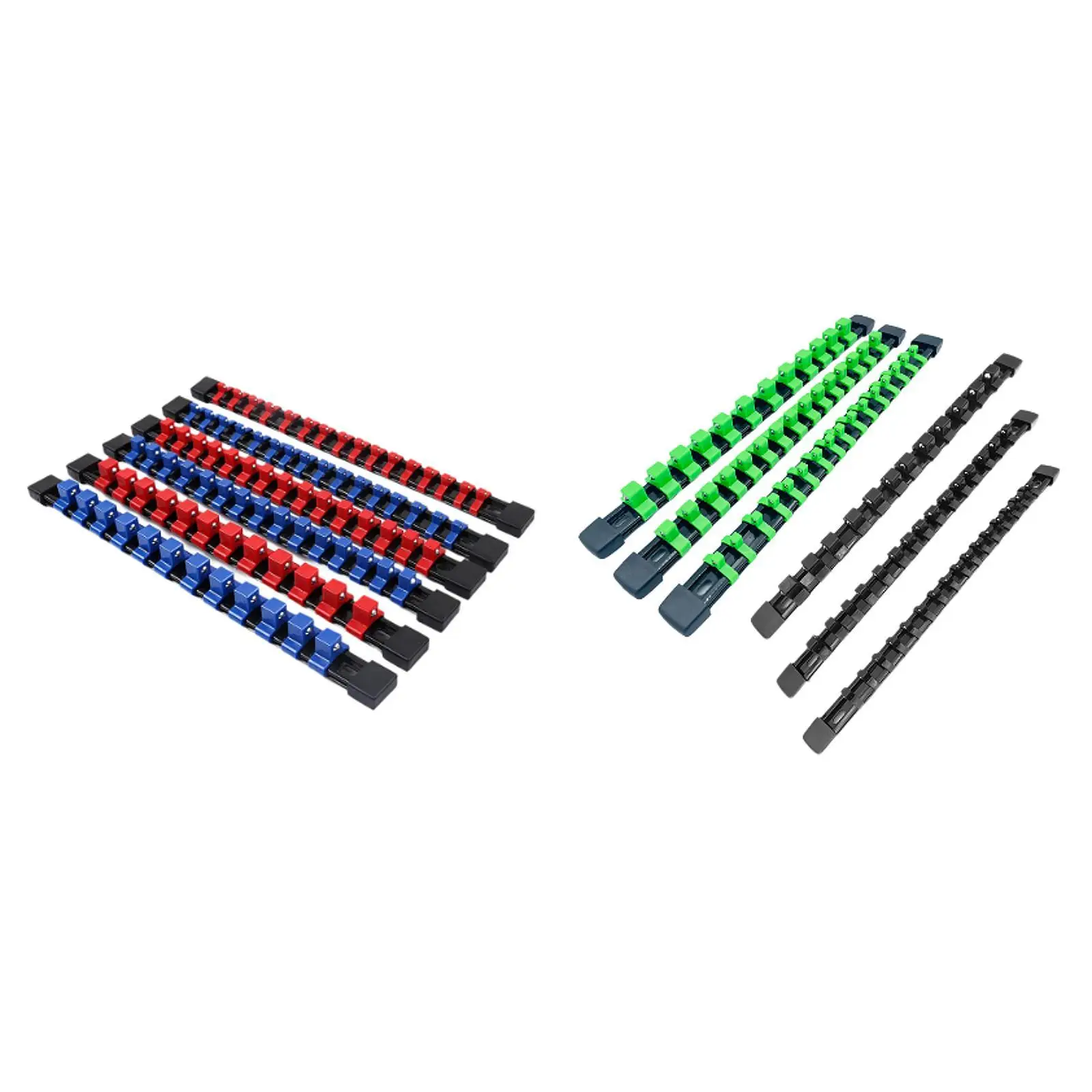 

Socket Storage Holder Rack for 1/2 inch, 1/4 inch, and 3/8 inch Tools