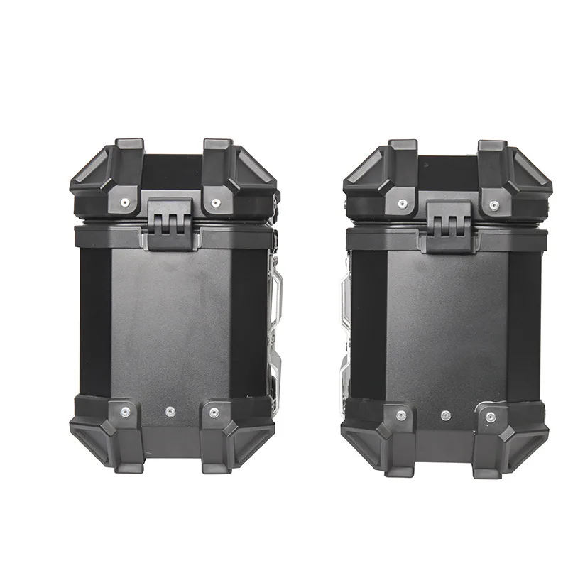 18L aluminum alloy side box trunk anti-drop and anti-collision waterproof side hanging box travel storage toolbox