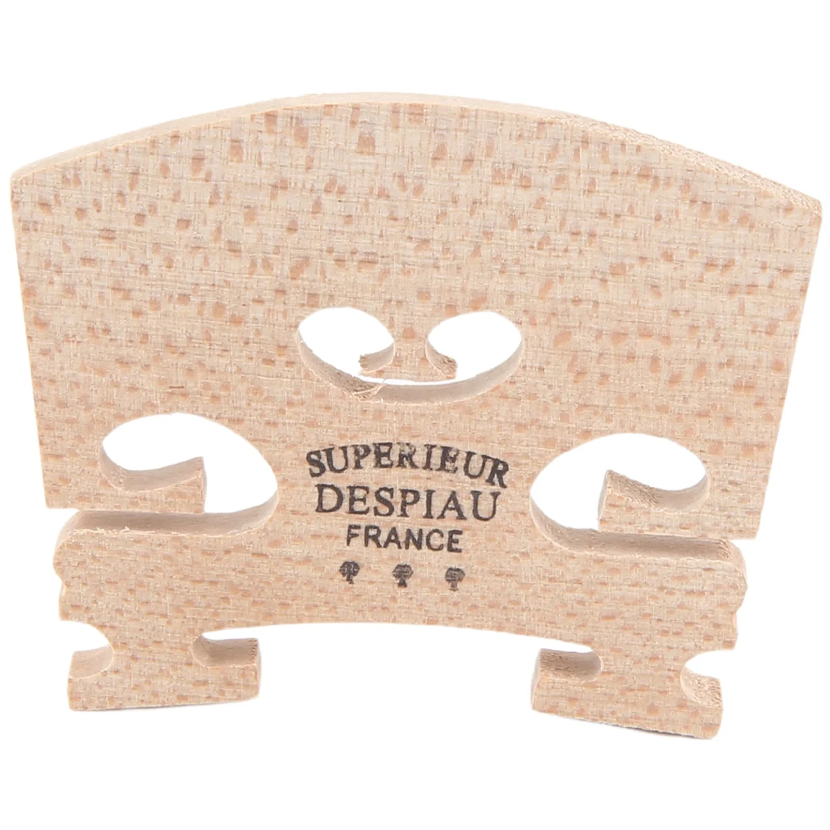 N21R Adjustable Violin Bridge Maple,4/4 Size Violin Fitted Bridge Parts For 4/4 Size Violin