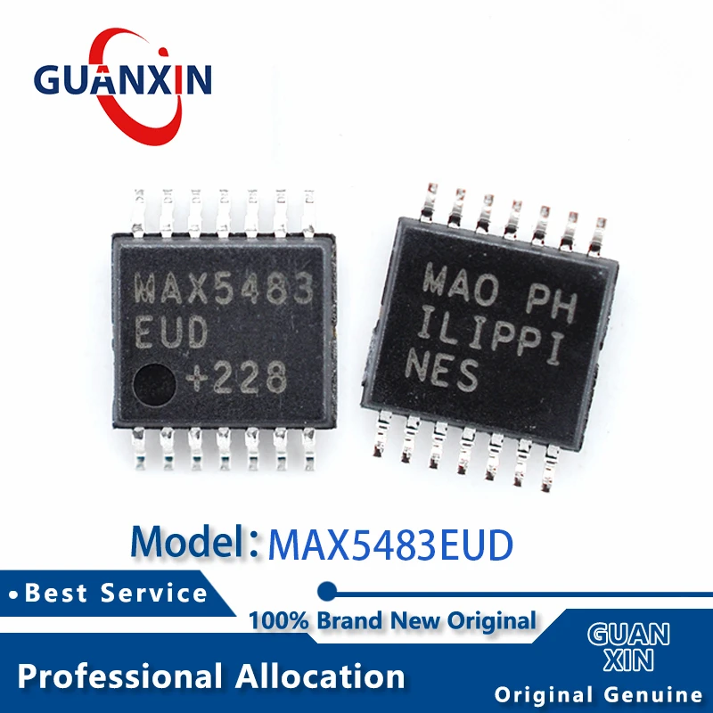 

100% New Marking MAX5483EUD TSSOP-14 MAX5483